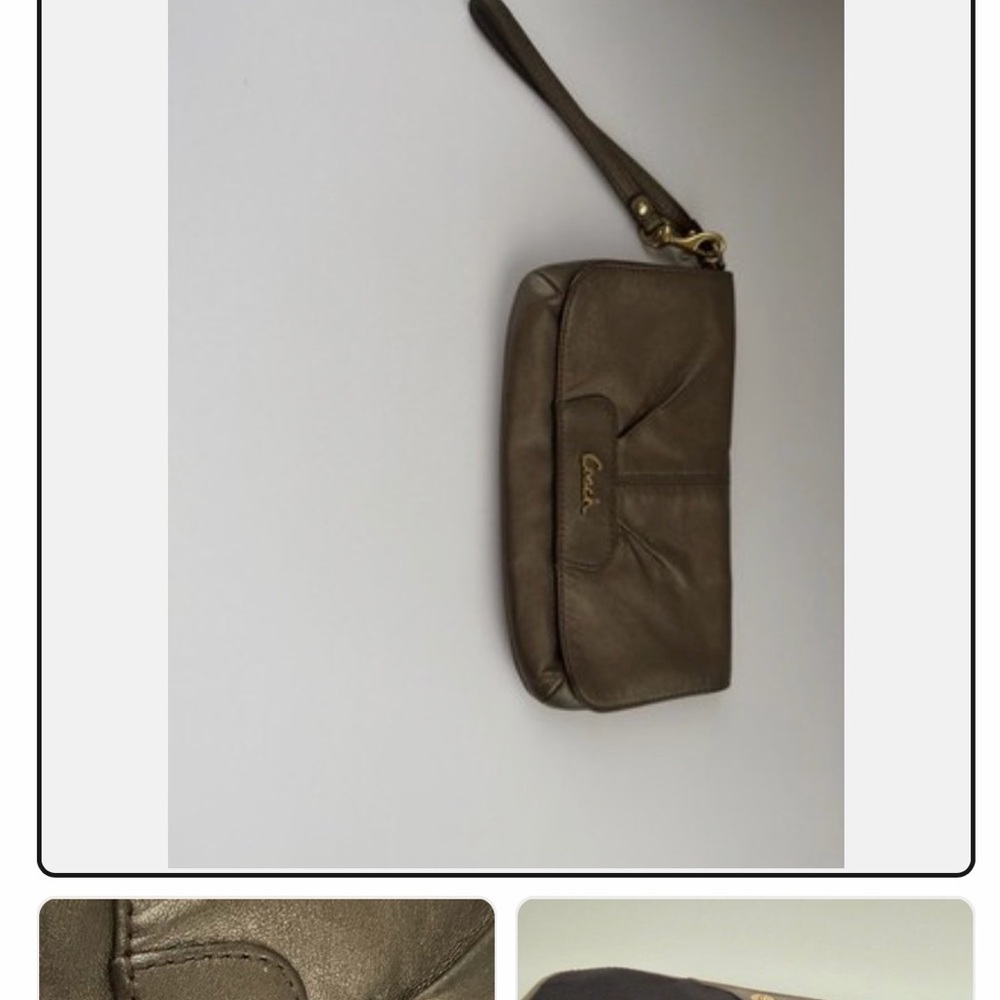 Coach Brown Leather Men's Wallet
